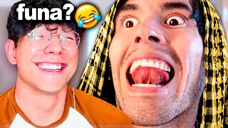 HolaSoyGerman ES UNA MUJER MUY RARA😳 [upl. by Aronaele]