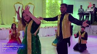 Mast Afghan dance of Hewad Group to best singer Ramin Atash mix Pashto and Farsi live song DJ [upl. by Ayotnahs]