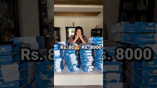 😱₹80 vs ₹8000 Pizza Challenge ENTIRE MENU of Domino’s Pizza😍 thakursisters foodchallenge [upl. by Ecurb159]