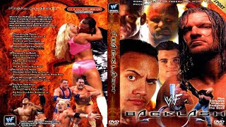 WWE Backlash 2000  WWE 2K19 Full Card Playthrough [upl. by Ecinue]