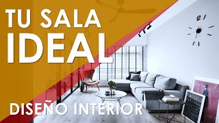 SALAS MINIMALISTAS Y MODERNAS  Salas decoradas Aprende a decorar una sala bonita con este curso [upl. by Dallon]