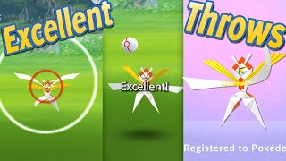 KARTANA Excellent Throws EVERY TIME How To Catch More  Pokémon Go [upl. by Nomelc]