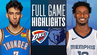 THUNDER at GRIZZLIES  FULL GAME HIGHLIGHTS  March 16 2024 [upl. by Sadie]