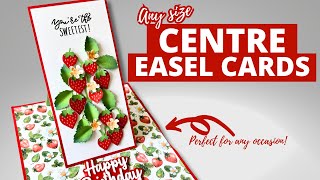 ANY SIZE Centre Easel Cards [upl. by Attennaj]