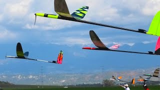 One day F5J RC glider contest Perris California March 2024 [upl. by Aime990]