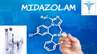 Midazolam Seizalam Dormicum  Mechanism of Action Dosage Indications  Adverse Effect English [upl. by Adolphus271]