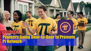 Pioneers Going Door to Door to Promote Pi Network [upl. by Nosnah411]