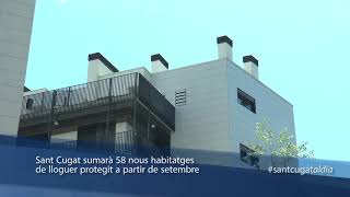 Sant Cugat sumarà 58 nous habitatges de lloguer protegit a partir de setembre [upl. by Larrej]