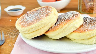 Recette PANCAKES SOUFFLÉS  FLUFFY PANCAKES [upl. by Anadal]