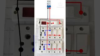 2 Socket switch Fuse Wiring shortsshortsfeedelectricalwiringelectricalinstallationwiringtecnic [upl. by Durwyn]