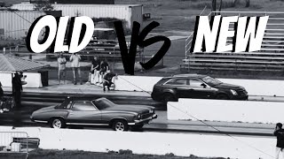 Old Car VS New Car Drag Race [upl. by Sirmons633]