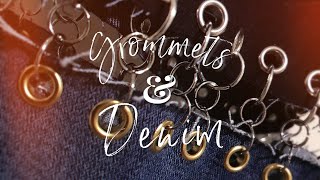 How to Add Grommets to Denim [upl. by Morty138]