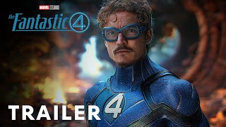 The Fantastic Four 2025  First Trailer  Pedro Pascal Vanessa Kirby [upl. by Aman]