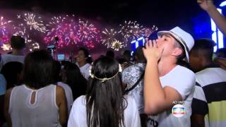 Réveillon 2016  Queima de fogos Copacabana HD 010116 [upl. by Malcah]