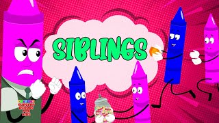 Siblings Song Peas Porridge Hot Jelly On A Plate Wibble Wobble  More Nursery Rhymes amp Baby Songs [upl. by Madelyn288]