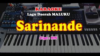 Lagu Daerah Maluku  SARINANDE  KARAOKE [upl. by Florrie]