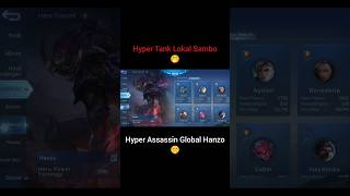 Vs Hyper Assassin ya Sambo🤭Vs Hyper Tank ya Hanzo🤫 [upl. by Nodab]