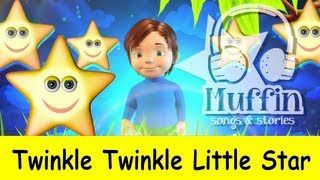 Twinkle Twinkle Little Star  Family Sing Along  Muffin Songs [upl. by Hernandez]