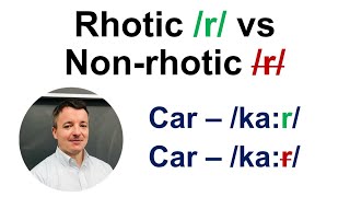 Rhotic vs Nonrhotic r [upl. by Leirza629]