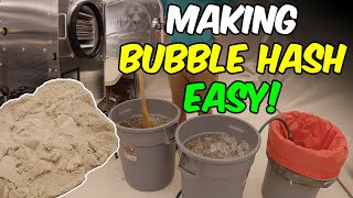 Making the BEST BUBBLE HASH using a FREEZE DRYER HOW TO TUTORIAL [upl. by Enawtna127]