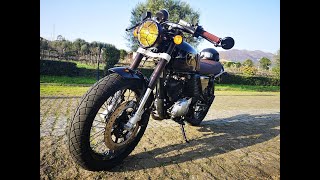 Hanway RAW 125 CAFE RACER 2016 [upl. by Harad]