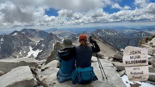 Hiking the John Muir Trail with 68yr Old Mom amp 74yr Old Friend [upl. by Nosiddam]