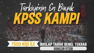 KPSS İnkılap Tarihi Genel Tekrarı  Ramazan YETGİN [upl. by Avery871]