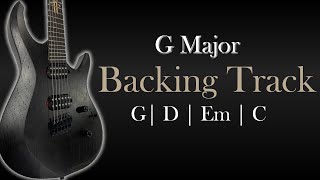 G Major Backing Track  Popr Rock [upl. by Kruse485]