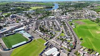 Quick Tour Of Coleraine  Coleraine Showgrounds  Coleraine FC [upl. by Artur]