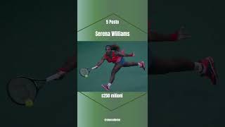 I 10 Tennisti Più Ricchi del Mondo 🎾💸  Classifica dei Campioni del Tennis [upl. by Wolsniw]