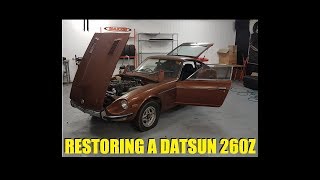 The start of my Datsun 260z restoration project [upl. by Dahaf140]