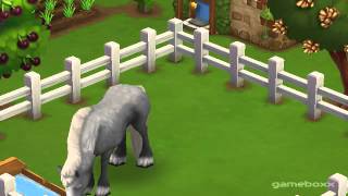 Percheron Horse  FarmVille 2s Ooh La La Theme [upl. by Anwahsal]