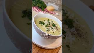 Vichyssoise o crema de puerros saludable recetafacil sopa [upl. by Jung384]