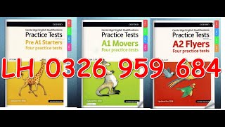 iTools Starters Movers Flyers 4 Practice test 2018Oxford [upl. by Arvell909]