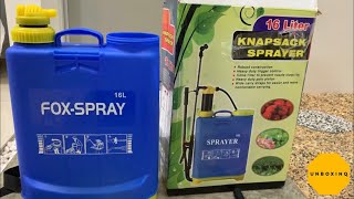 Knapsack sprayer step by step installation เครื่องพ่นนำ้หมักจุลินทรีย์ผลไม้ [upl. by Sadiras]