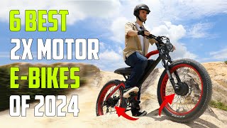 Best Dual Motor EBikes 2024  Best AllWheel Drive EBike 2024 [upl. by Toiboid]