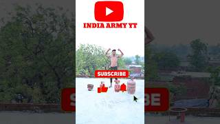 Kon zayada powerful hai 💪💯😱shorts youtubeshorts indianarmy army explore motivation [upl. by Alletneuq702]