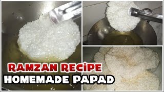 Sabudana Papad RecipeVery EasyHomemade sabudana papadhow to make sabudana papad [upl. by Merriott]