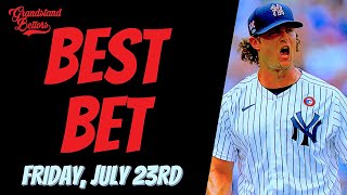 Grandstand Bettors Free Picks 72321  ⚾ MLB Picks Today  Talkin Baseball Yankees vs Red Sox [upl. by Lasonde146]