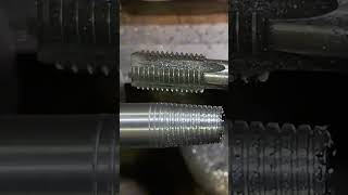 Manual screw forming process for metal blanks machine lathe cnc [upl. by Mariam]