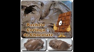 Recheio Coringa de Chocolate Profissional Para BolosTortas Etc [upl. by Harriott675]