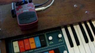 Hilltree  Behringer BSY 600 with old GEM organ [upl. by Strauss]