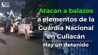 Civiles armados agreden a Guardia Nacional en la Guadalupe Victoria Culiacán [upl. by Shanta]