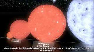 Planeten und Sterne im Größenvergleich [upl. by Edmead596]