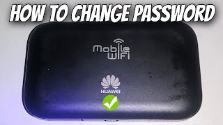 How to modify Mobile WiFi name and password [upl. by Granny134]