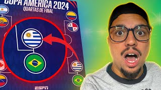 QUARTAS DA COPA AMÉRICA 2024 • ANÁLISE DOS JOGOS ⚽🏆 [upl. by Martens]