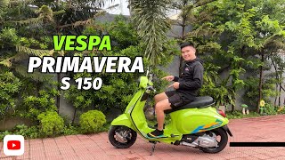 VESPA PRIMAVERA S150 REVIEW  iGET GREEN MAGNETICO  SUSYAL NA SCOOTER [upl. by Zetrac]