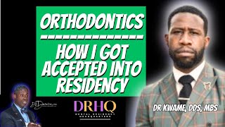 ORTHODONTICS Residency TIPS amp One Dentists Journey  DrDarwin™️ DRHQ [upl. by Artiek945]