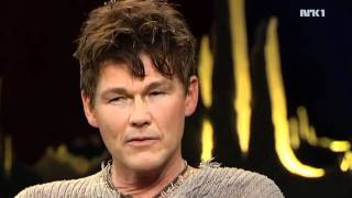 Morten Harket At Skavlan  NRK1 1042011 Subtitle [upl. by Shirberg20]