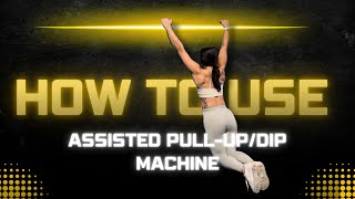 HOW TO USE THE ASSISTED PULL UPDIP MACHINE  PUREGYM MATRIX ASSISTED PULLUP MACHINE [upl. by Sidnak955]